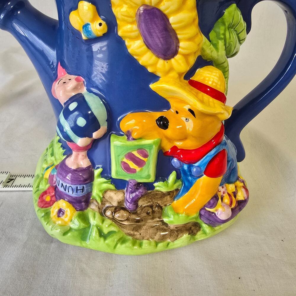 FTD Disney Winnie the Pooh & Friends 3D Figures Watering Can Colorful Ceramic - Picture 13 of 16